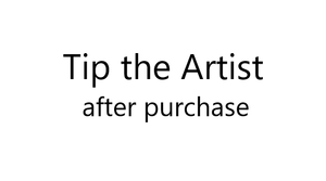 Tip The Artist - after purchase (no shipping fee charged at checkout)