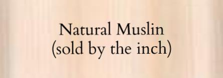 natural muslin text